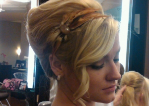 Blonde Bride with Braids, Hair Dresser, Saratoga Springs, NY - Complexions Spa for Beauty and Wellness