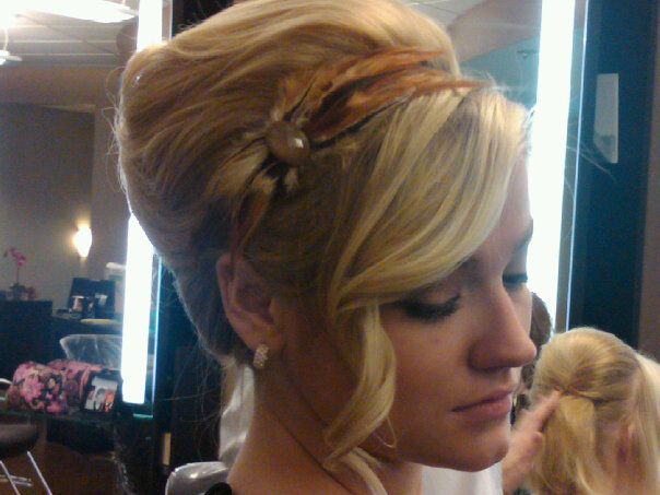 Blonde Bride with Braids, Hair Dresser, Saratoga Springs, NY - Complexions Spa for Beauty and Wellness