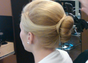 Blonde Bride Updo, Hair Dresser, Saratoga Springs, NY - Complexions Spa for Beauty and Wellness