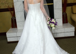 Bride's Train Image, Hair Dresser, Albany, NY - Complexions Spa for Beauty and Wellness