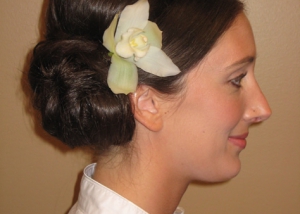 Flower Bun Picture, Hair Salon, Albany, NY - Complexions Spa for Beauty and Wellness