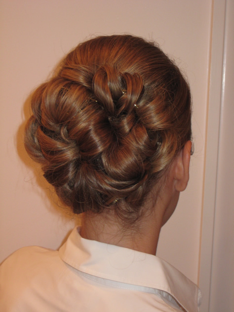 Back View Up Do Picture, Hair Dresser, Albany, NY - Complexions Spa for Beauty and Wellness