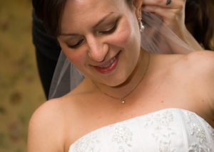 Bride Smiles Picture, Hair Stylist Albany, NY - Complexions Spa for Beauty and Wellness