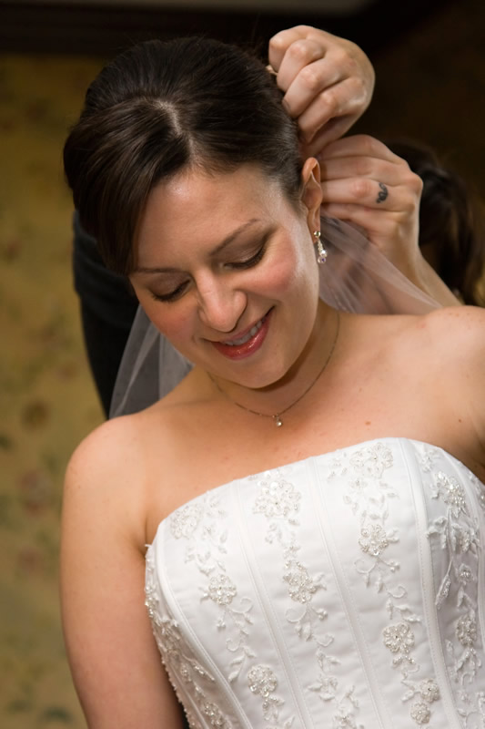 Bride Smiles Picture, Hair Stylist Albany, NY - Complexions Spa for Beauty and Wellness