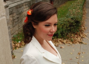 Fall Bride Photo, Hair Salon, Saratoga Springs, NY - Complexions Spa for Beauty and Wellness