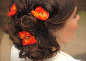 Hair Curls And Flowers Picture, Hair Salon, Saratoga Springs, NY - Complexions Spa for Beauty and Wellness