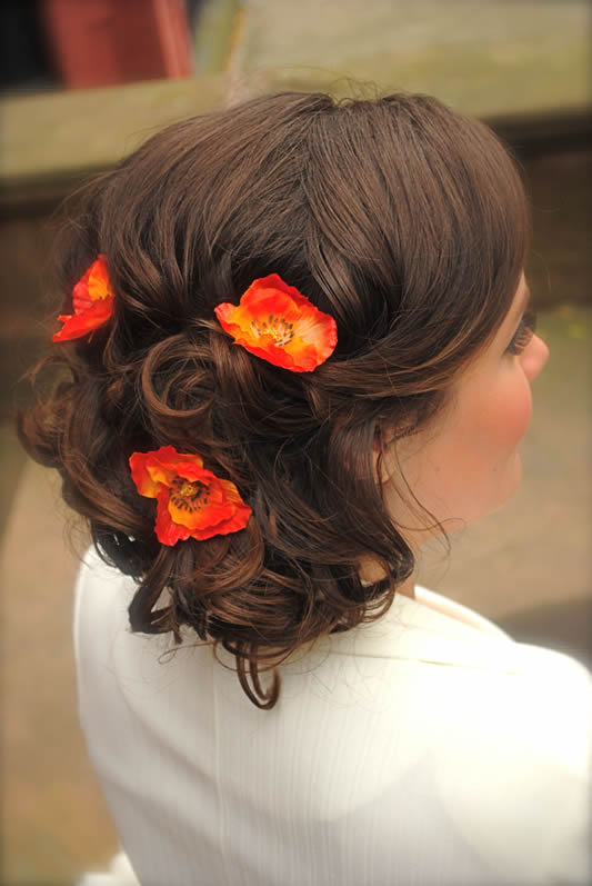 Hair Curls And Flowers Picture, Hair Salon, Saratoga Springs, NY - Complexions Spa for Beauty and Wellness