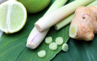Spa Water with Lemon Grass and Ginger